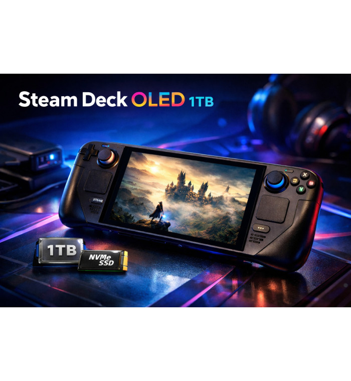 Steam Deck OLED 1TB БУ — купить портативную игровую консоль в Украине
